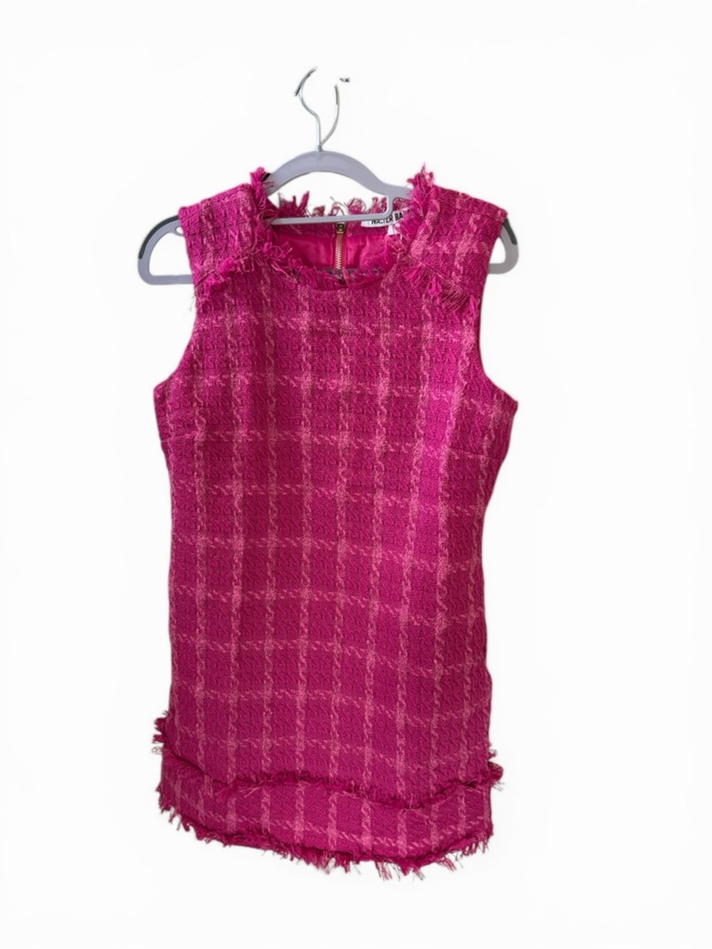 Walter Baker Bethani Dress Magnetic Electric Tweed Shift Dress Size 4